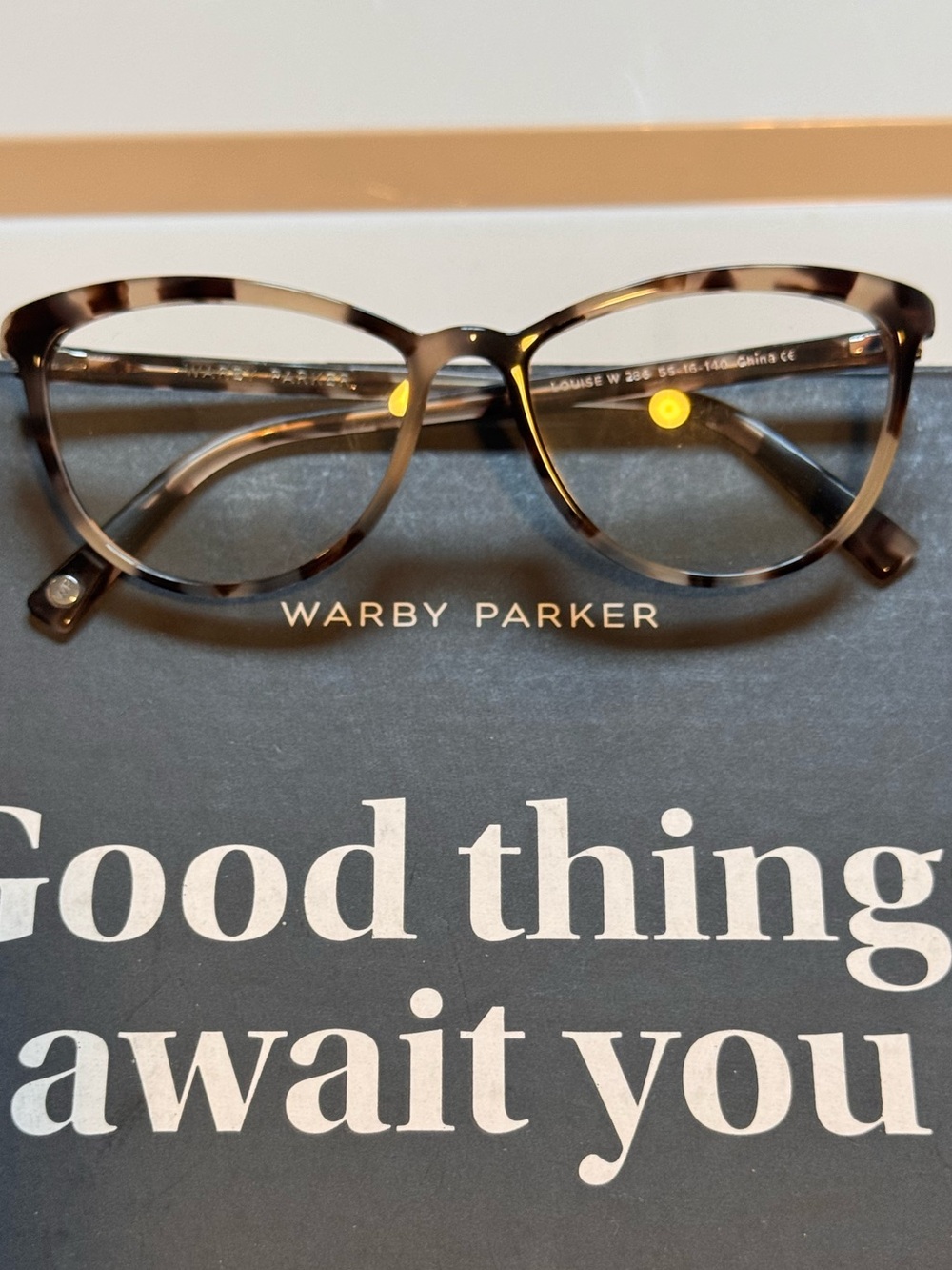Warby Parker Louise Frames - Birch Tortoise